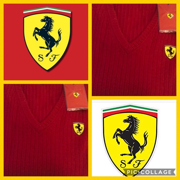Ferrari Other - Ferrari sweater 100% WOOL NWT